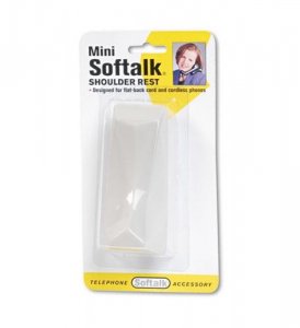 Softalk 333M Mini  Shoulder Rest Pearl Gray