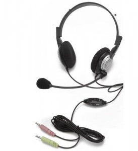 Andrea AND-NC185VM Noise Canceling Stereo Headset With Volu