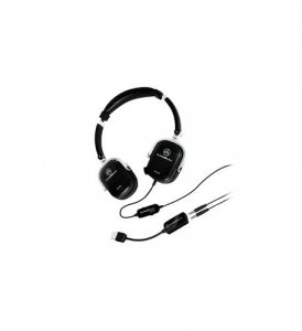 Andrea AND-SB-405B Sb-405 Black Both Ear Headset Wmics