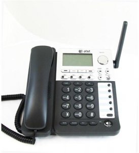 At SB67148 Atamp;t Synj  Dect 6.0 Cordless Phone - Black, Silver - 4 X