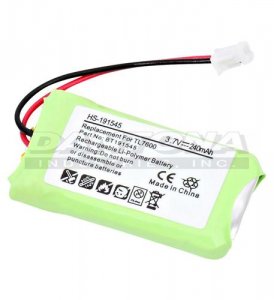 Dantona BATT-HS-191545 Battery For Att-tl7600 Headsets