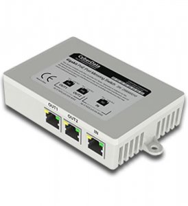 Cyberdata CD-011258 2 Port Poe Gigabit Port Mirroring Switch