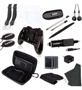 Dreamgear DG-DG3DS-4203 3ds 20 In 1 Essentials Kit-blk