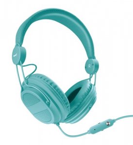 Isound DG-DGHP-5537 Hm-310 Kid Friendly Headphones Turquoise