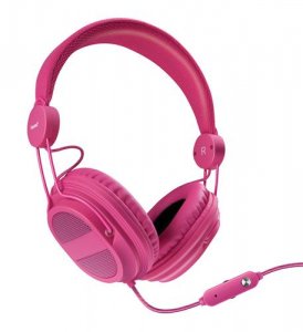 Isound DG-DGHP-5538 Hm-310 Kid Friendly Headphones Pink