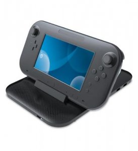 Dreamgear DG-DGWIIU-4318 Wii U Concert Dock Pro With Speaker - Black