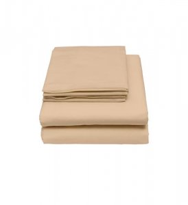 Bamboo GHB-101 4pc Full Sheet Set In Beige