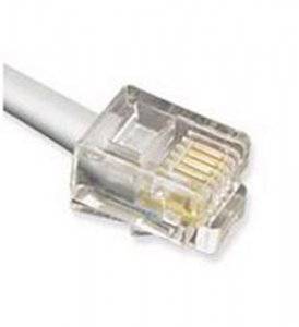 Cablesys ICC-ICLC650FSV Gclc666050  50' Flat Line Cord - Silver