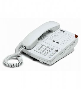 Cortelco ITT-2203FROST 220321-vba-27s Colleague Speakerphone Ft