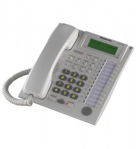 Panasonic KX-T7736 24 Button Speakerphone 3 Line Lcd White