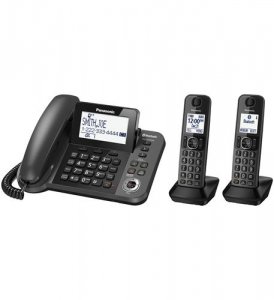 Panasonic KX-TGF382M Link2cell Bluetooth Cordedcordless- 2hs