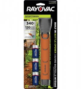 Rayovac RAY-SPG3C-B Sportsman 310 Lumen 3c Flashlight