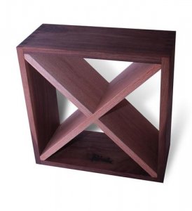 Recherche REC-WINE34T Walnut Wine Cube