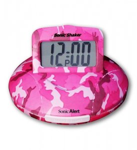 Sonic SA-SBP100C Sonic Boom Alarm Clock In Pink Camo