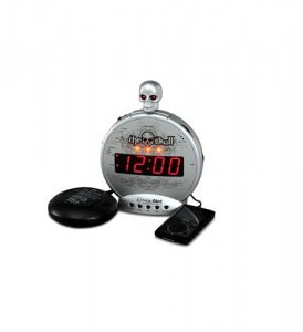 Sonic SA-SBS550BC The Skull Mp3i-pod Alarm Wshaker