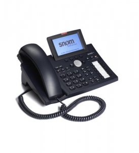 Snom SNO-370-BK 370 Ip Phone 12 Programmable Keys