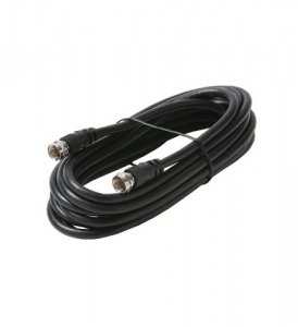 Steren ST-205-015BK 6' F-f Black Rg59 Cable