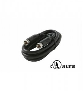 Steren ST-205-450BK 150' F-f Black Rg6ul Cable