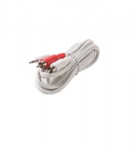 Steren ST-252-052WH 2' Feet Y3.5-plug - 2-rca Male