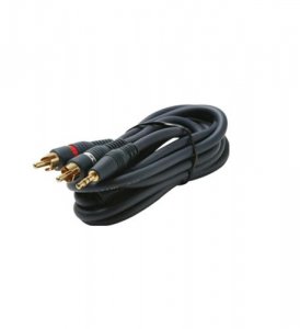 Steren ST-254-045 6' Y 2rca-plugs3.5st-plug Python