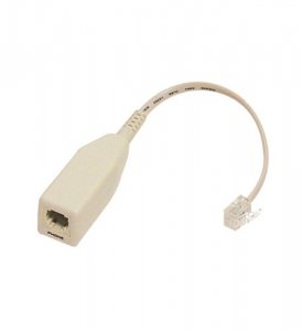 Steren ST-300-261IV Single Line Telephone Dsl Filter Ivory