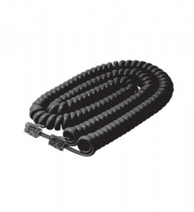 Steren ST-302-015BK 15ft Handset Cord Black