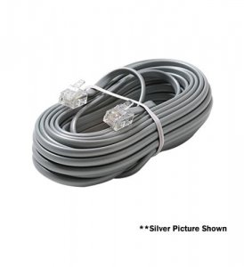 Steren ST-304-007IV 4c 7' Ivory Modular Line Cord