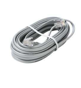 Steren ST-304-725SL 4c 25' Silver Data Modular Cable