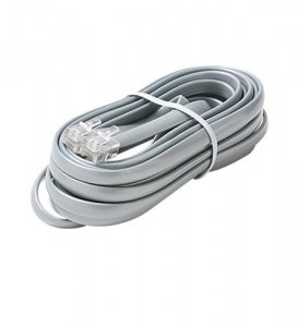 Steren ST-306-707SL 6c 7' Silver Data Modular Cable