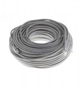 Steren ST-308-600GY 100'grey Molded Cat5e Utp Patch Cord