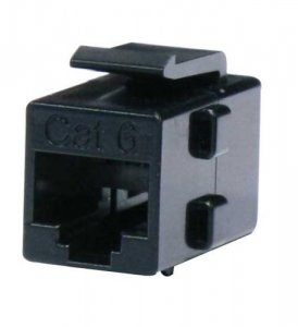 Steren ST-310-043BK Cat6 Keystone Coupler Black