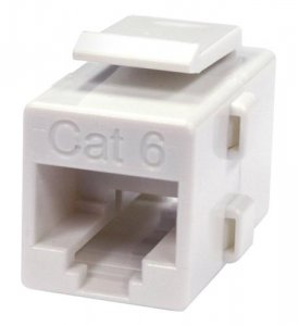 Steren ST-310-043WH Cat6 Keystone Coupler White