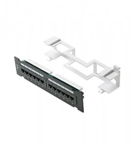 Steren ST-310-320 12-port Mini Cat5e Patch Panel