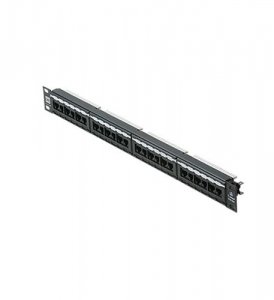 Steren ST-310-334 Cat 6 24-port Loaded Patch Panel