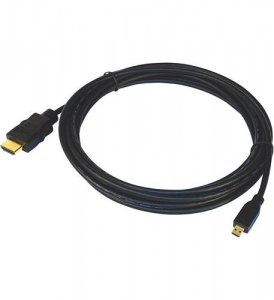 Steren ST-517-430BK 12ft Micro Hdmi A-d Ethernet Cable