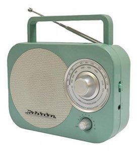 Studebaker STUD-SB2000TE Portable Amfm Radio In Teal