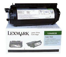 Original Lexmark 12A6839 Toner, , Black, 20,000 Pg Yield