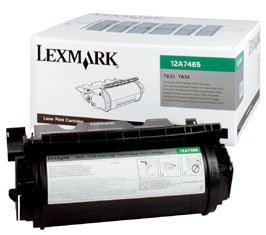 Original Lexmark 12A7465 Toner, , Black, 32,000 Pg Yield