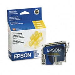 Original Epson EPST032420 Yellow Ink Cartridge - Compatible With Vario