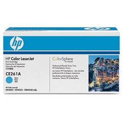 Original Hp CE261A Hp 648a () Toner Cartridge - Single Pack - Laser - 