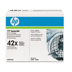 Original Hp HEWQ5942XD Buy Two And Save Hp Toner Genuine 20k 2pack Bla