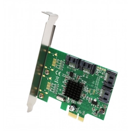 Syba SI-PEX40108 Controller Card Si-pex40108 4 Port Sata Iii Pci-e 2.0