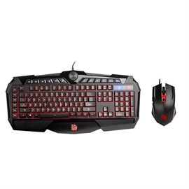 Thermaltake KB-CPC-MBBRSP-01 Keyboard + Mice Kb-cpc-mbbrsp-01 Challeng