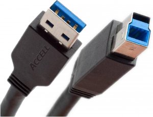 Link USB30-3-AB 3 Usb 3.0 A Male To B Male Cable Color Black