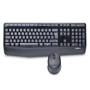 Logitech 920-006510 Mk345 Wireless French Canadian Keyboard  Optical M