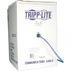 Tripp N020-01K-BL 1000ft Cat5  Cat5e 350mhz Bulk Stranded-core Pvc Cab