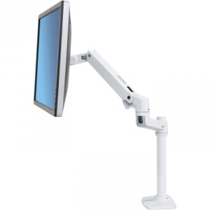 Ergotron 45-537-216 Lx Desk Mount Lcd Monitor Arm, Tall Pole, Bright W