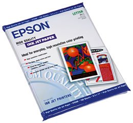 Original Epson S041111 High Quality Ink Jet Paper Letter, 100 Sheets. 