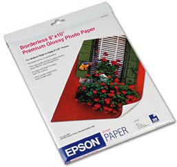 Epson S041465 Glossy Photo Paper - 8 In X 10 In. For  3640