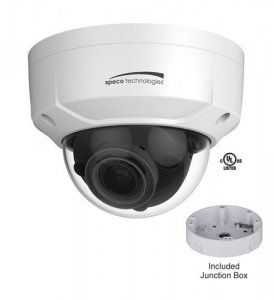 Speco SPC-O4D2M 4mp Indoor-outdoor Dome Ip Camera White